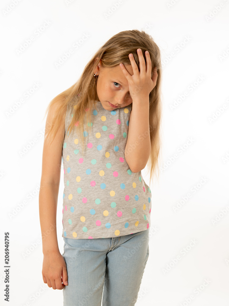 Young, sad, unhappy, helpless tired girl suffering from depression. Human emotions, bulling Young, sad, unhappy, helpless tired girl suffering from depression. Human emotions, bulling