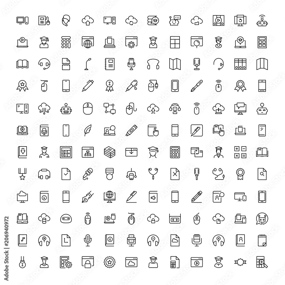 Flat icon set Flat icon set