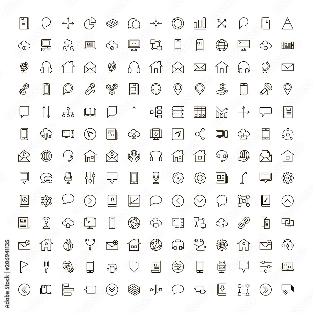 Communication flat icon Communication flat icon