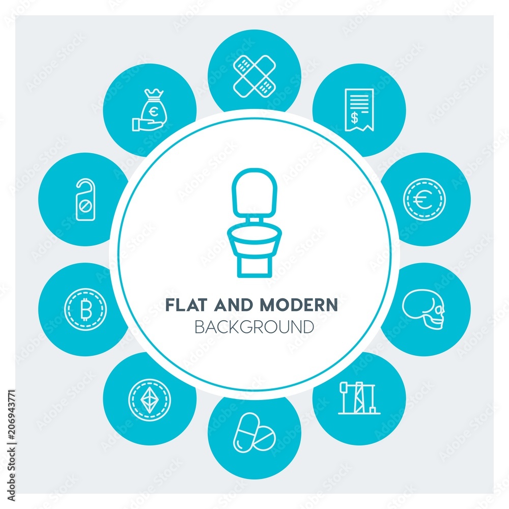 industry, health, hotel, money Infographic Circle outline Icons Set. Contains such Icons as business, website, elements, background, pattern, banner, bill and more. Fully Editable. Pixel Perfect industry, health, hotel, money Infographic Circle outline Icons Set. Contains such Icons as business, website, elements, background, pattern, banner, bill and more. Fully Editable. Pixel Perfect