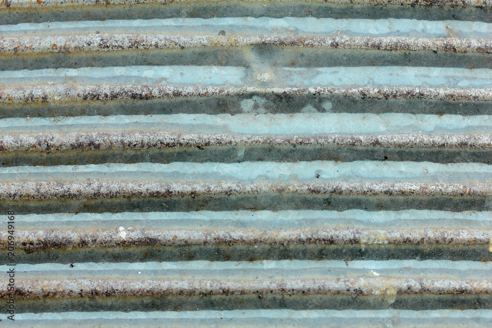 corrugated rusty galvanized sheet