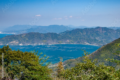 瀬戸内海に浮かぶ江田島