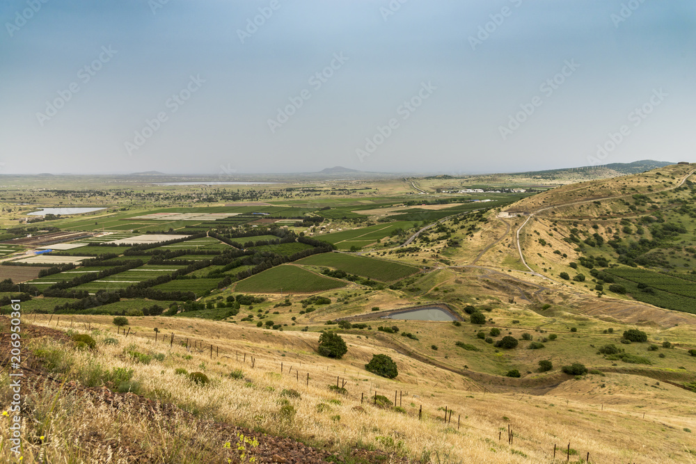 The Israel Syria border The Israel Syria border