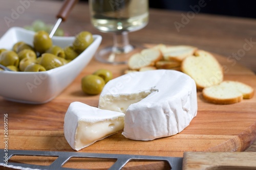 Cheese and olives