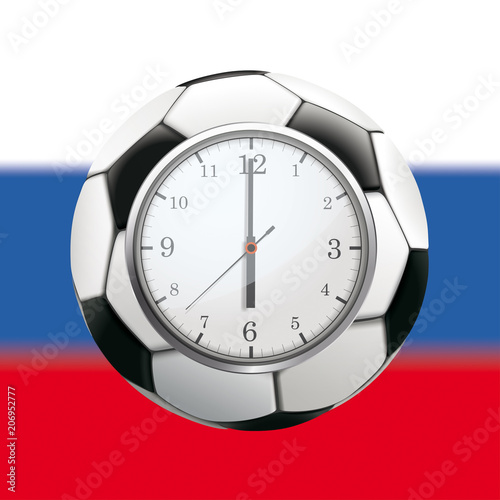 Clock Football Russia