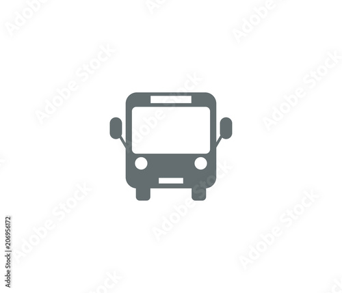 Bus front icon