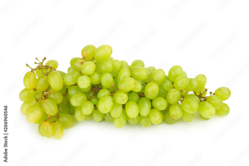 grape green isolated on white background