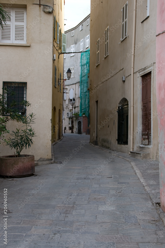 old street in France