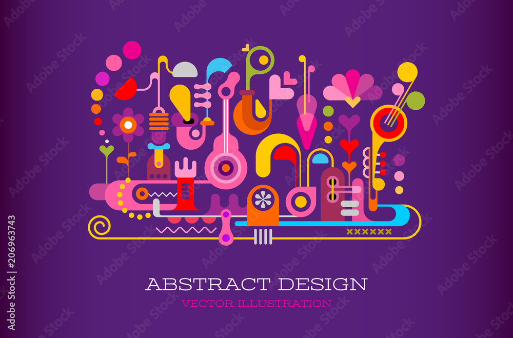 Abstract Design vector background Abstract Design vector background