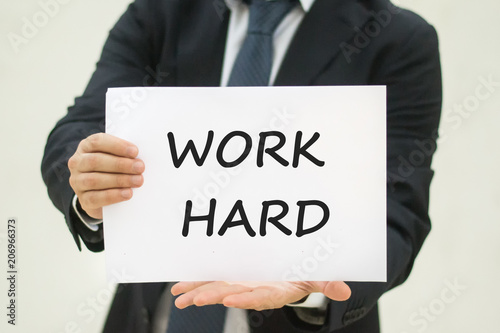 Work hard