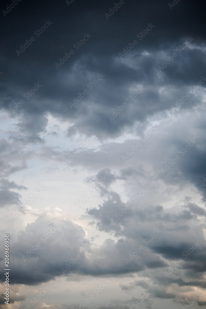 Dramatic sky with stormy clouds Dramatic sky with stormy clouds
