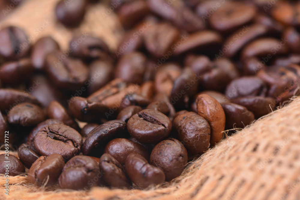 Naklejka premium Aroma coffee