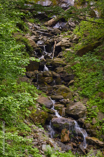 River rapids in the mountain