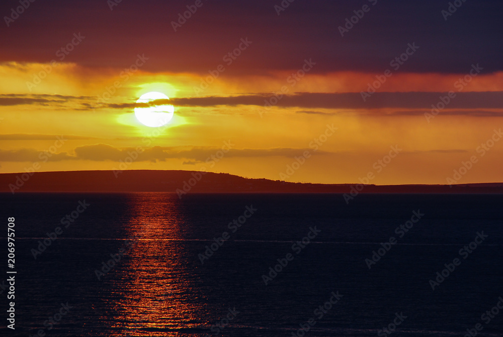 Sunset at Galway Bay , Rep. of Ireland