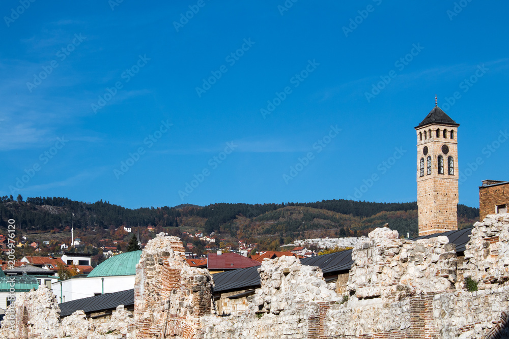 Obraz premium The old town in Sarajevo