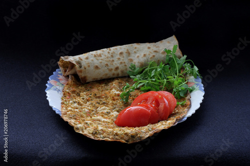 Siyah fonda Lahmacun photo