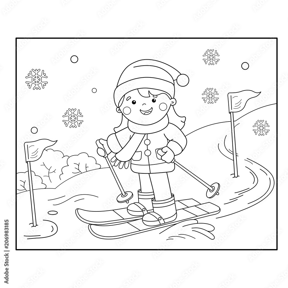 sport coloring book pages