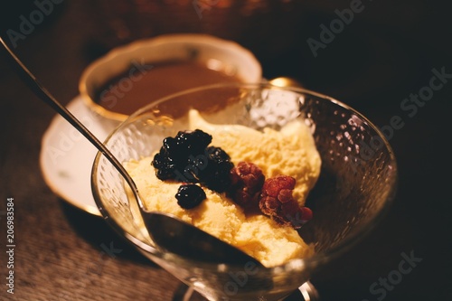 Berry iced cream
