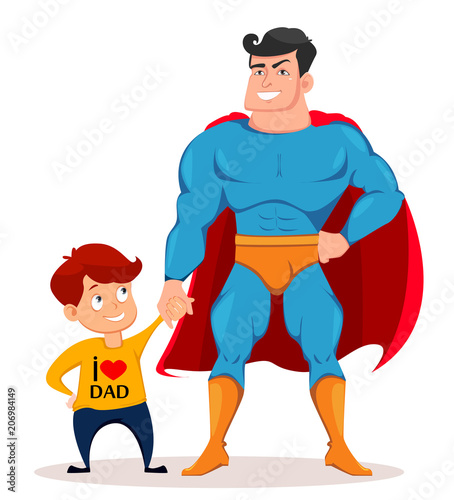 Happy Fathers Day greeting card