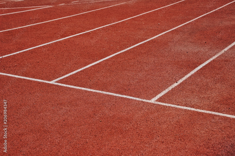 Athletics track background textuer. 