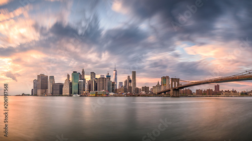 New York City Dusk Skyline © SeanPavonePhoto