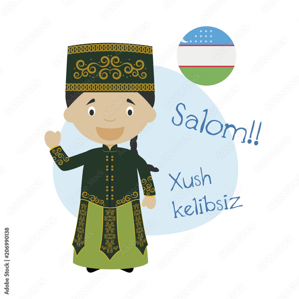 WELCOME IN UZBEK visual data 3