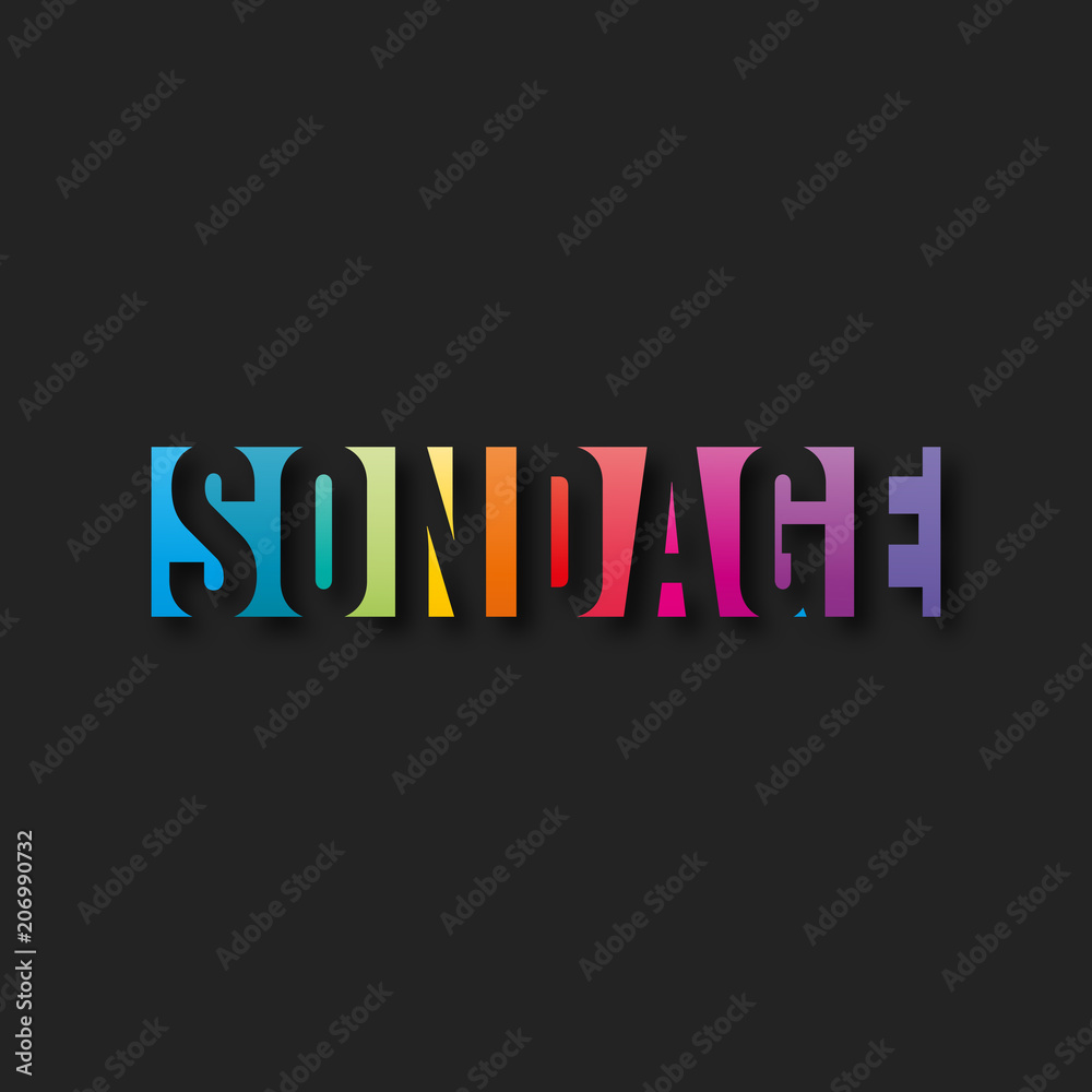 sondage sondage