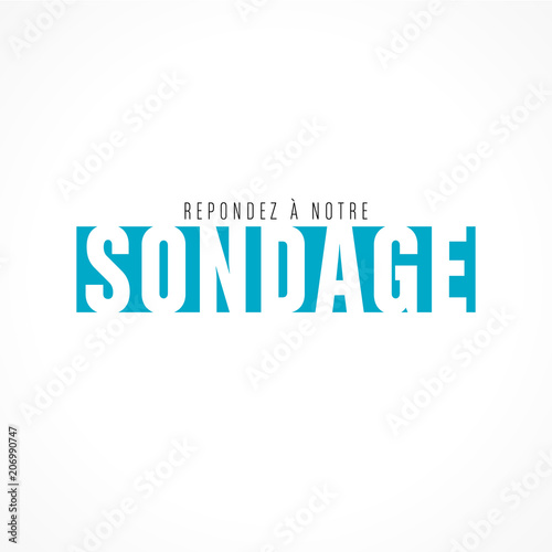 répondez à notre sondage