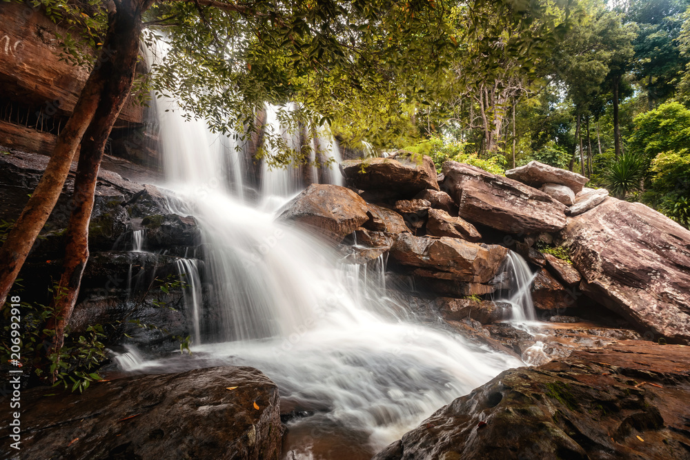 Thailand waterfall in Udonthani province (Koi Nang)