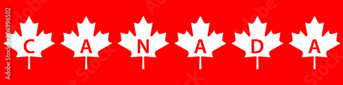 Canada maple leaf concept 