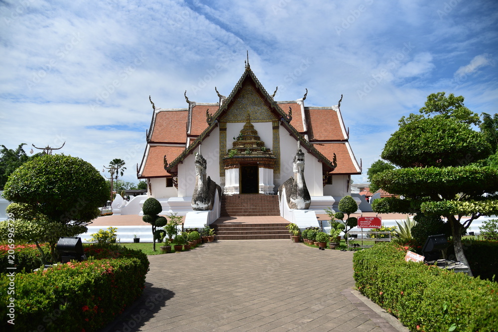 Fototapeta premium Wat Phumin in Nan ,Thailand