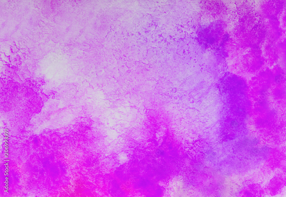 abstract pink watercolor splash stroke background