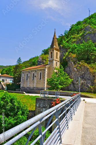 église de pontaix drome photo