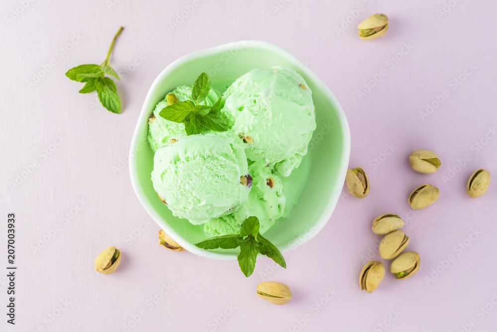 Ice cream. Ice cream.