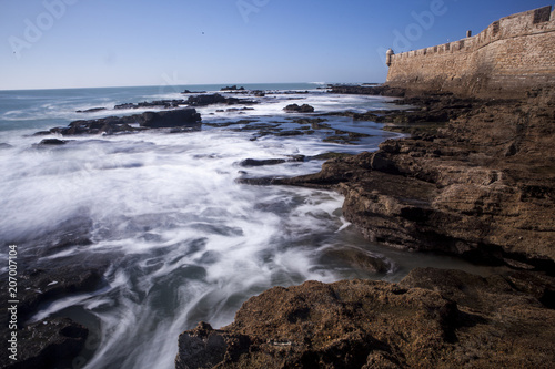 Obraz na płótnie playa de la caleta w salonie