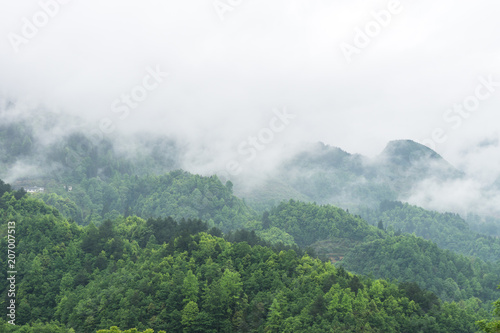 landscape of mountain