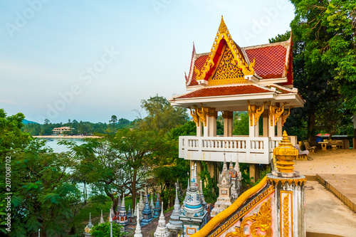 Wat Sila Ngu Temple in the Koh Samui Island in Thailand