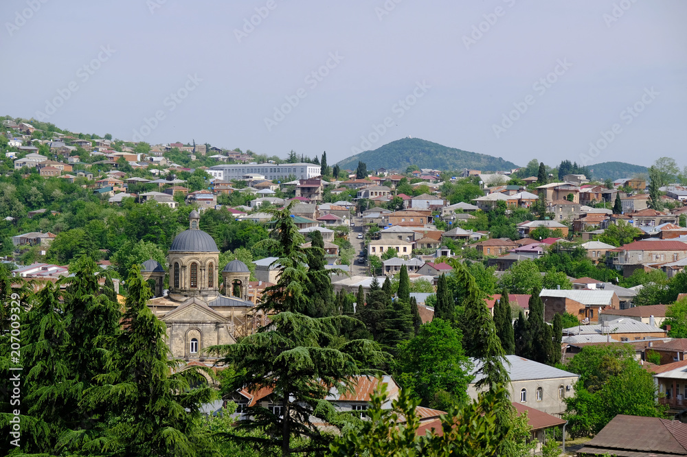 Gruzja, panorama Kutaisi