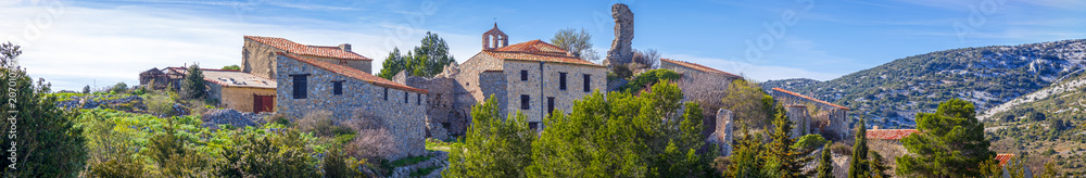 Le village abandonné de Périllos,Occitanie.