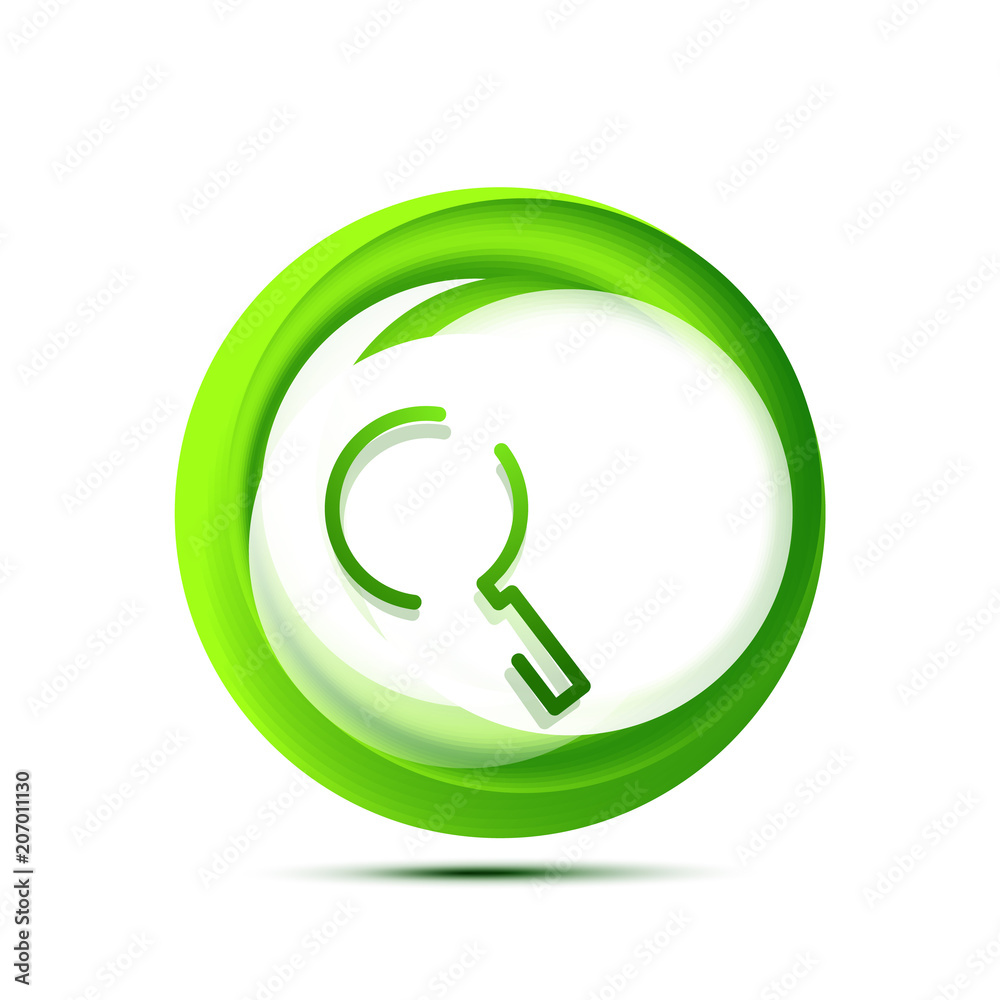 Search magnifyier web button, magnify icon. Modern magnifying glass sign, web site design or mobile app Search magnifyier web button, magnify icon. Modern magnifying glass sign, web site design or mobile app