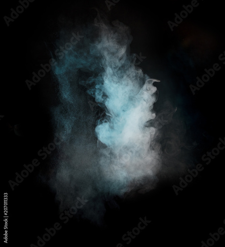 Smoke on Black background © Tuomas Kujansuu