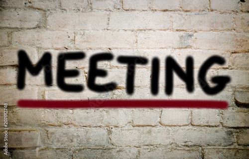 Meeting, business concept