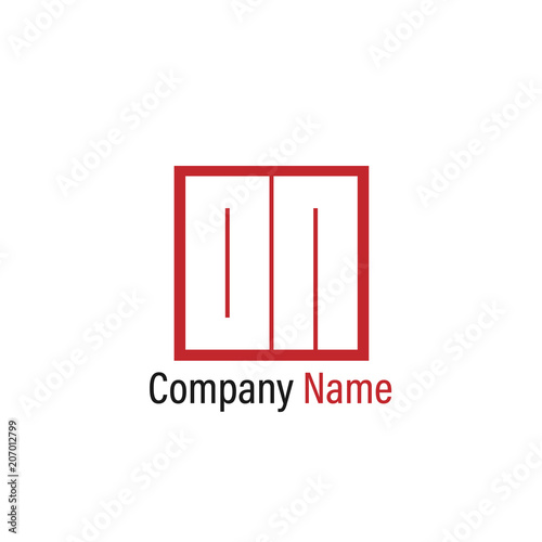 Initial Letter ON Logo Template Vector Design