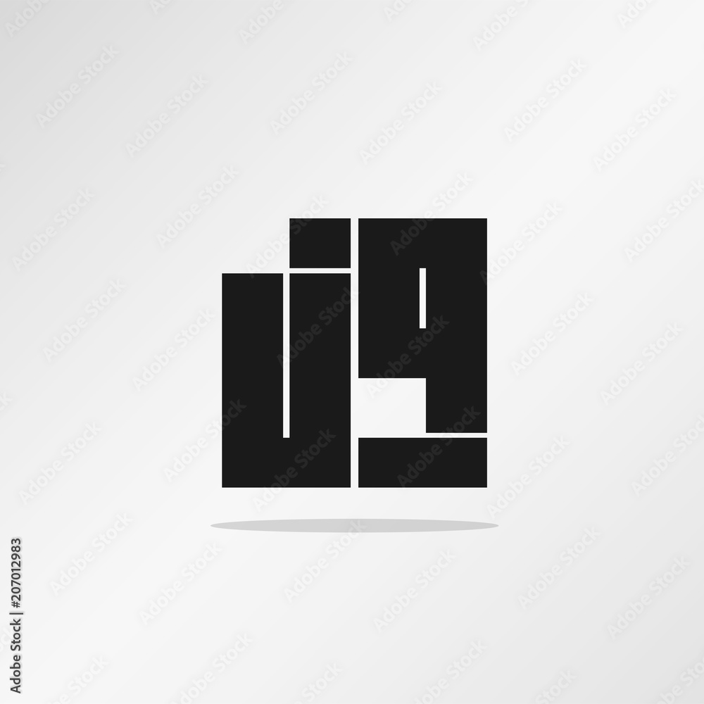 Initial Letter JQ Logo Template Vector Design Initial Letter JQ Logo Template Vector Design