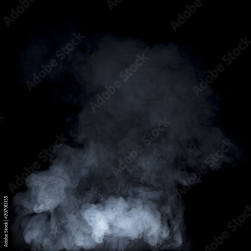 Smoke on Black background