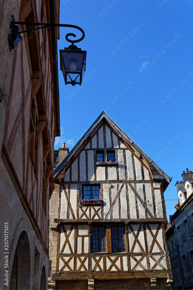 Maison à colombages à Dijon