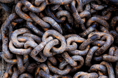 Chain in Construction sites