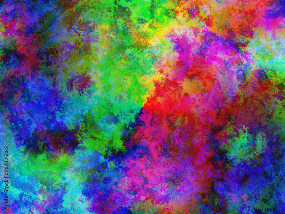 Abstract colorful background, Color mixing