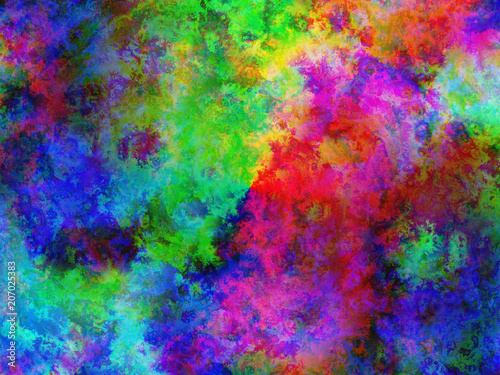 Abstract colorful background, Color mixing © Veeraphong