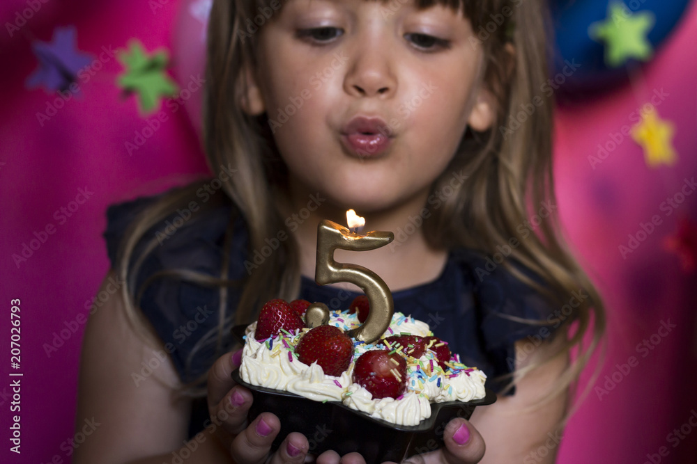 Little princess birthday party. Make a wish concept. Anniversary, happiness, carefree childhood. Little princess birthday party. Make a wish concept. Anniversary, happiness, carefree childhood.